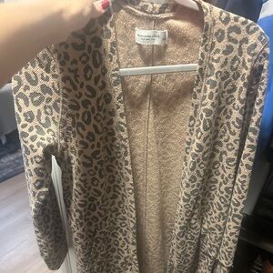 Leopard Print Cardigan